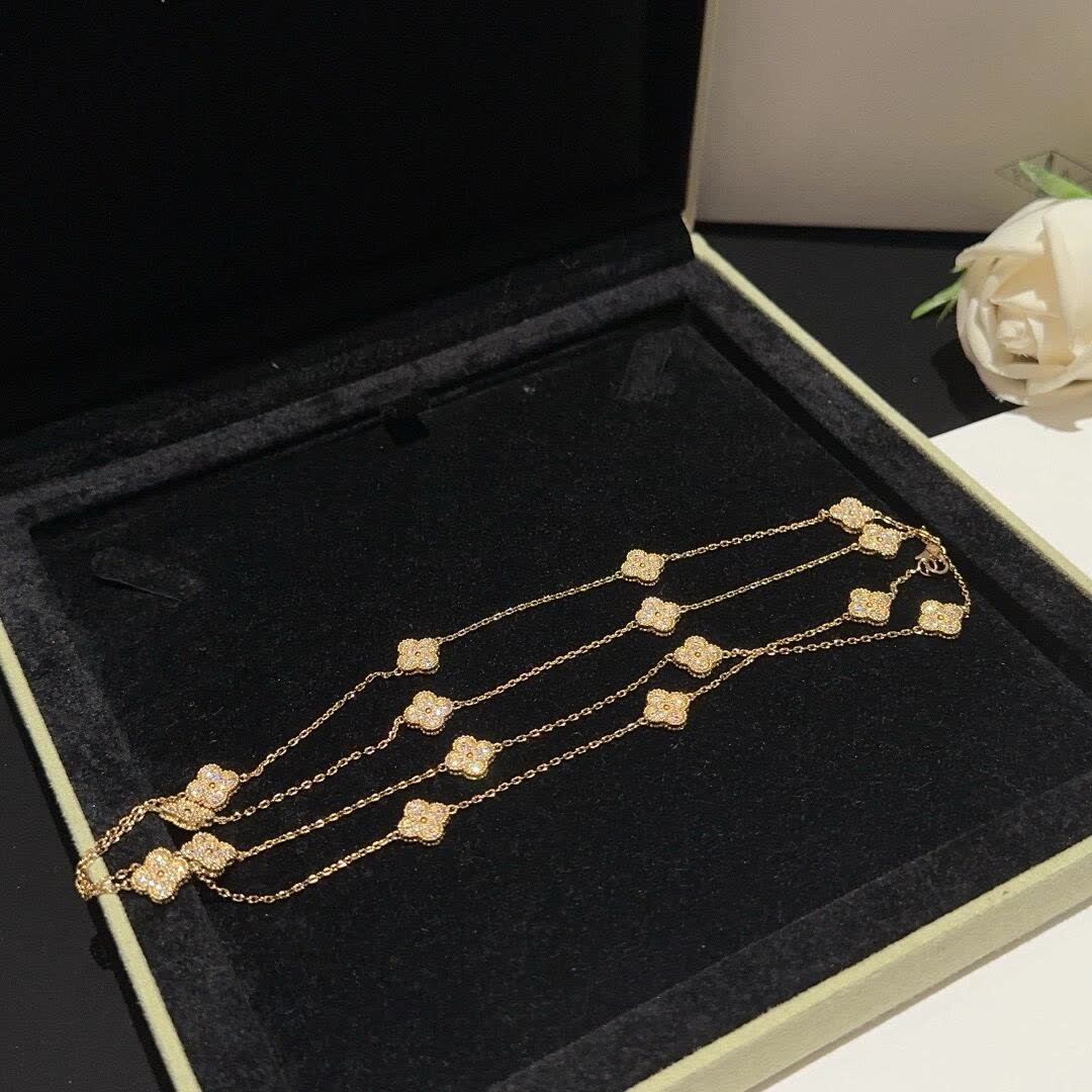 Van Cleef & Arpels Vintage Alhambra Necklace